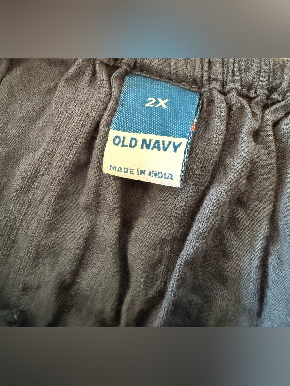 Old Navy Maxi Dress Crochet Bodice Dark Teal Sz 2X - Picture 7 of 9